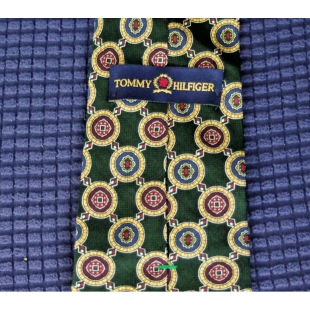 Vintage Tommy‎ Hilfiger Silk Necktie EUC